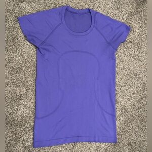Lululemon Swiftly Tech Short Sleeve - Size 8 - Bright Purple (not heathered)